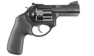 Ruger LCRx .38 Special +P 3-inch revolver matte black with Hogue Tamer grip