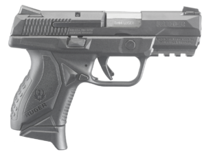 Ruger American Compact 9mm pistol with Novak LoMount sights and Picatinny rail, MFG# 8635
