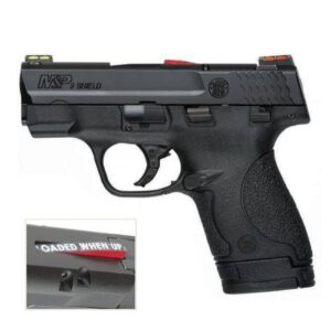 Smith & Wesson M&P Shield 9mm 3.1-inch Hi-Viz sights black CA compliant