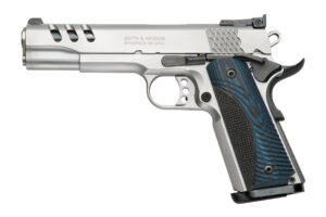 Smith & Wesson Performance Center 1911 Model 170343 .45 ACP 5 inch stainless with G10 grips