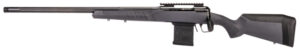 Savage 110 Tactical Left-Hand .308 Win 24in Threaded Barrel Gray AccuStock
