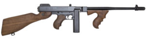 Auto-Ordnance Thompson 1927A-1 Deluxe .45 ACP carbine with blued finish and walnut furniture