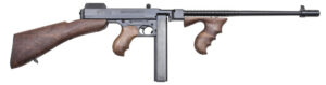 Auto-Ordnance Thompson 1927A-1 Deluxe .45 ACP carbine with walnut stock and Cutts compensator