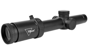 Trijicon Credo HX 1-6x24mm satin black scope with illuminated green MOA segmented circle reticle