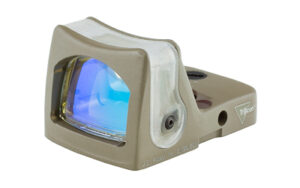 Trijicon RMR 700210 dual-illuminated 9 MOA green dot sight in Flat Dark Earth