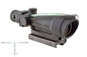 Trijicon ACOG 3.5x35 green horseshoe .223 ballistic reticle with TA51 mount