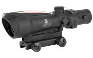 Trijicon ACOG 3.5x35 HS riflescope with red Horseshoe BDC reticle and TA51 flattop adapter, matte black