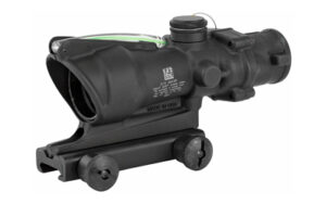 Trijicon ACOG 4x32 scope with green horseshoe dot reticle TA31H-68-G and TA51 mount