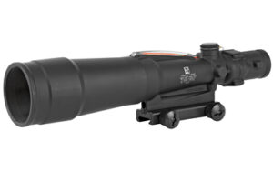 Trijicon ACOG 100175 5.5x50mm scope, black, illuminated red chevron reticle