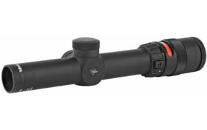 Trijicon AccuPoint 1-4x24 30mm riflescope with BAC red triangle post reticle