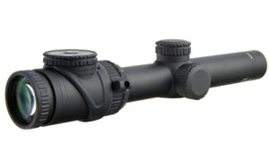 Trijicon AccuPoint 1-6x24mm riflescope black with circle-cross reticle and green dot, 30mm tube