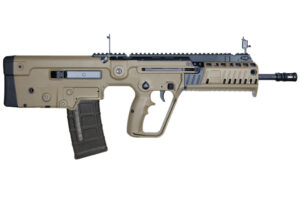 IWI Tavor X95 XFD16 bullpup rifle in Flat Dark Earth with 16.5 inch barrel and 30 round PMAG