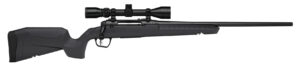 Savage Axis 2 XP .22-250 Rem 22-inch gray synthetic stock with factory 3-9x40 scope