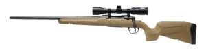 Savage Axis 2 Compact 32138 left-hand bolt-action rifle with 20" barrel and FDE stock