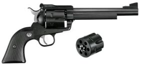 Ruger New Model Blackhawk Convertible 6.5 inch blued revolver .357/9mm
