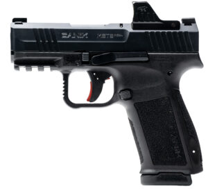 Canik METE MC9L 9mm pistol with MeCanik MO1 red dot, black finish, two 17-round magazines