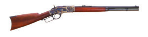 Cimarron CA281 1873 Short Rifle .45 Long Colt 20 inch octagon barrel case hardened receiver walnut stock