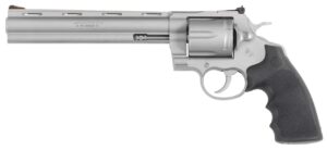 Colt Anaconda .44 Magnum 8-inch matte stainless revolver with Hogue rubber grip