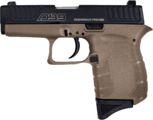 Diamondback DB9 Gen IV 9mm 3.1 inch barrel FDE frame black slide