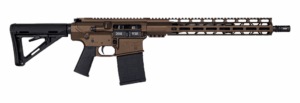 Diamondback DB10 .308 Win 16 inch rifle in midnight bronze with 15-inch M-LOK handguard