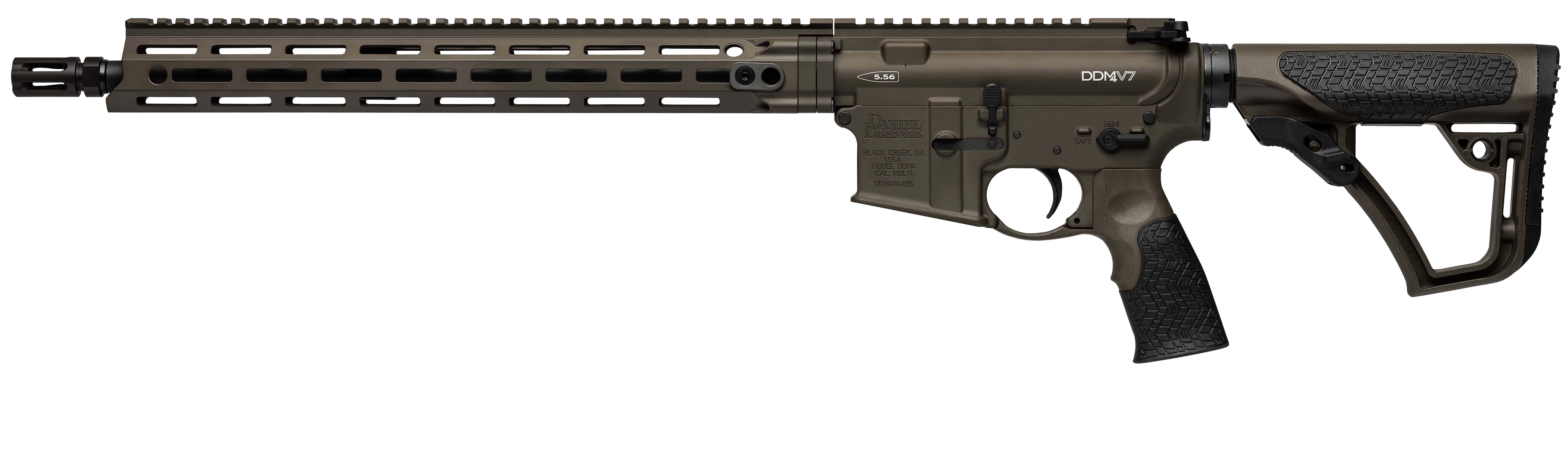 DANIEL DEFENSE DDM4 V7 5.56 16" CA | 02-128-02338-055