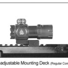 UTG red dot sight 4.0 MOA 30mm with integral QD Picatinny mount