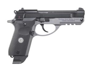 EAA Girsan MC14T Solution .380 ACP two-tone tip-up pistol, right-side view