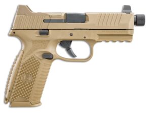 FN 509 Tactical 9mm FDE 4.5-inch threaded barrel optic-cut pistol