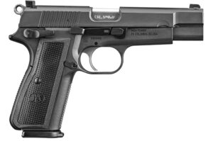 FN High Power 9mm pistol in black with 4.7 inch barrel