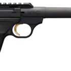 Browning Buck Mark Plus Camper UFX SR .22 LR threaded-barrel pistol, black finish