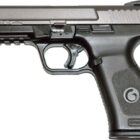 EAA Girsan MC28 SA 9mm 4.25 inch two-tone polymer-frame pistol side view