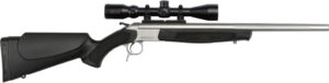 CVA Scout V2 CR4431SSC .44 Magnum 22in stainless single-shot rifle with black synthetic stock