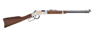 Henry Golden Eagle H004GE .22 LR 20in octagon blued barrel walnut stock engraved nickel receiver