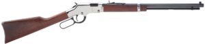 Henry Repeating Arms Golden Boy Silver lever-action rifle 20 inch octagon barrel walnut stock H004S