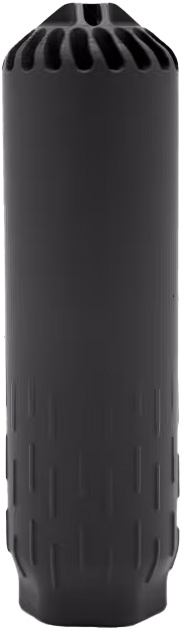 HUXWRX FLOW 556K suppressor with 1/2x28 flash hider in black
