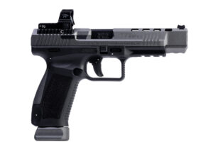 CANIK TP9SFx 9mm Tungsten Gray with MeCanik MO2 red dot and two 20-round magazines
