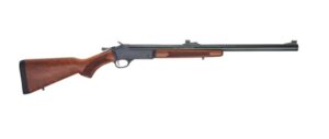 Henry H015-12S single-shot 12 gauge slug barrel shotgun 24 inch walnut stock blued finish