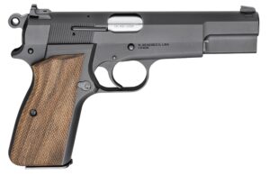 Springfield Armory SA-35 9mm 4.7" Checkered Walnut Grips Forged Steel