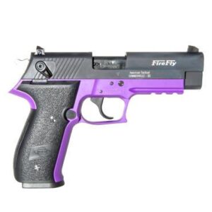 GSG FireFly GERG2210FFL .22 LR 4-inch pistol purple frame black serrated slide