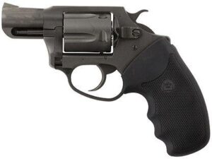 Charter Arms Undercover 63820 .38 Special 2-inch barrel black nitride revolver with full finger-grooved rubber grip