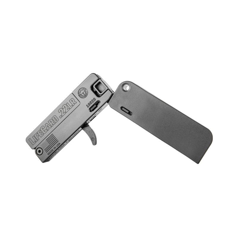 TRAILBLAZER Firearms Lifecard .22lr Single Action Handgun Sniper Grey