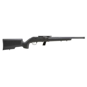 Savage 64TR-SR .22 LR rifle with 16.5 inch fluted threaded barrel and black hardwood stock