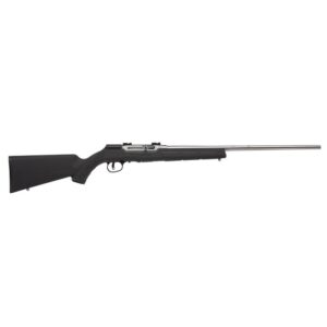 Savage A22 FSS .22 LR rifle with 22-inch stainless sporter barrel and black synthetic stock