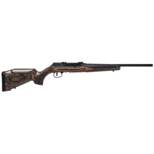 Savage A22 BNS-SR .22 LR 18 inch threaded barrel forest green laminated stock