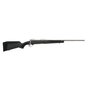 Savage 110 Storm 6.5 Creedmoor rifle with 22-inch stainless barrel and gray AccuStock