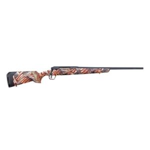 Savage Axis II 6.5 Creedmoor 22-inch bolt-action rifle with red white & blue synthetic stock