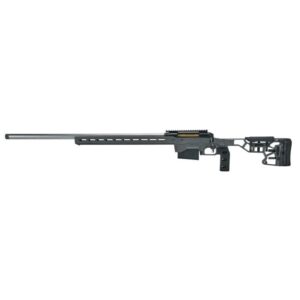 Savage 110 Elite Precision left-hand .338 Lapua rifle gray MDT chassis 57708