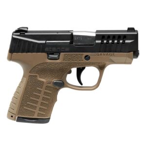 Savage Stance 67007 9mm 3.2in FDE pistol front-left view