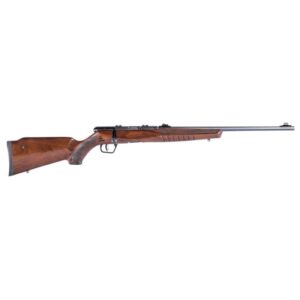 Savage B22 G .22 LR bolt-action rifle 21 inch barrel walnut-stained hardwood stock
