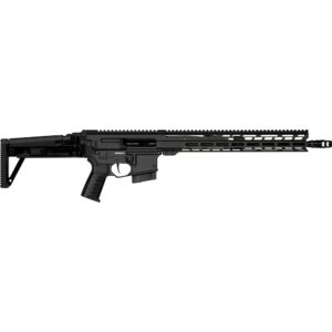 CMMG Dissent Mk4 .350 Legend 16.1 inch rifle side view with folding stock